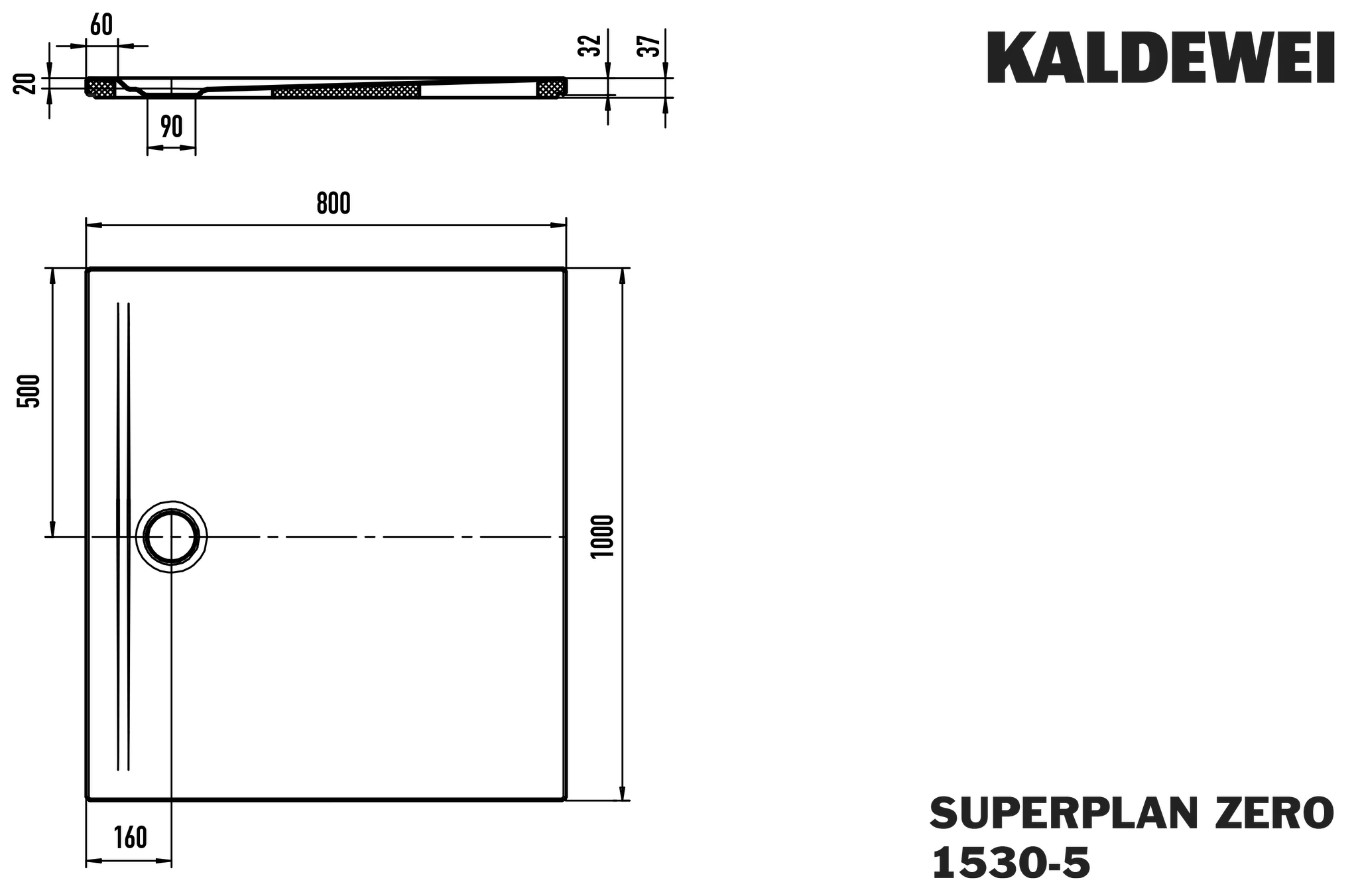 Kaldewei SUPERPLAN ZERO Duschfläche, warm grey 50 Perl-Effekt, 800 x 1000 mm, 20 mm tief, extraflach, bodeneben, seitlicher mittiger Ablauf Kaldewei SUPERPLAN ZERO Duschfläche, warm grey 50 Perl-Effekt, 800 x 1000 mm, 20 mm tief, extraflach, bodeneben, seitlicher mittiger Ablauf