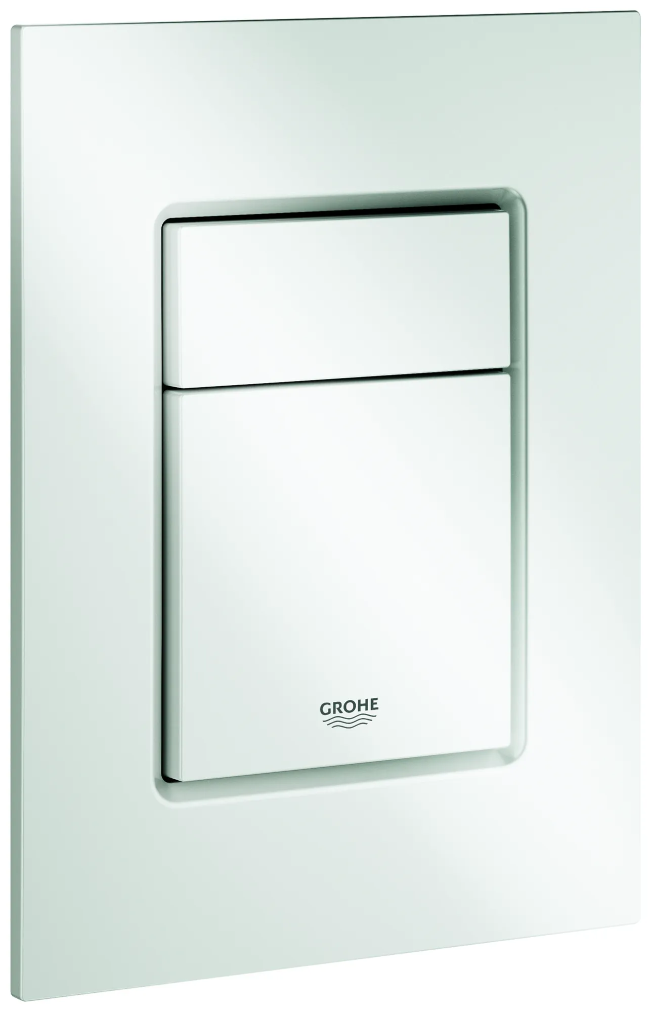 WC-Betätigung Skate Cosmopolitan S 37535, 2-Mengen- und Start & Stopp-Betätigung, 130 x 172 mm, für kleinen Revisionsschacht, senkrechte Montage, alpinweiß WC-Betätigung Skate Cosmopolitan S 37535, 2-Mengen- und Start & Stopp-Betätigung, 130 x 172 mm, für kleinen Revisionsschacht, senkrechte Montage, alpinweiß