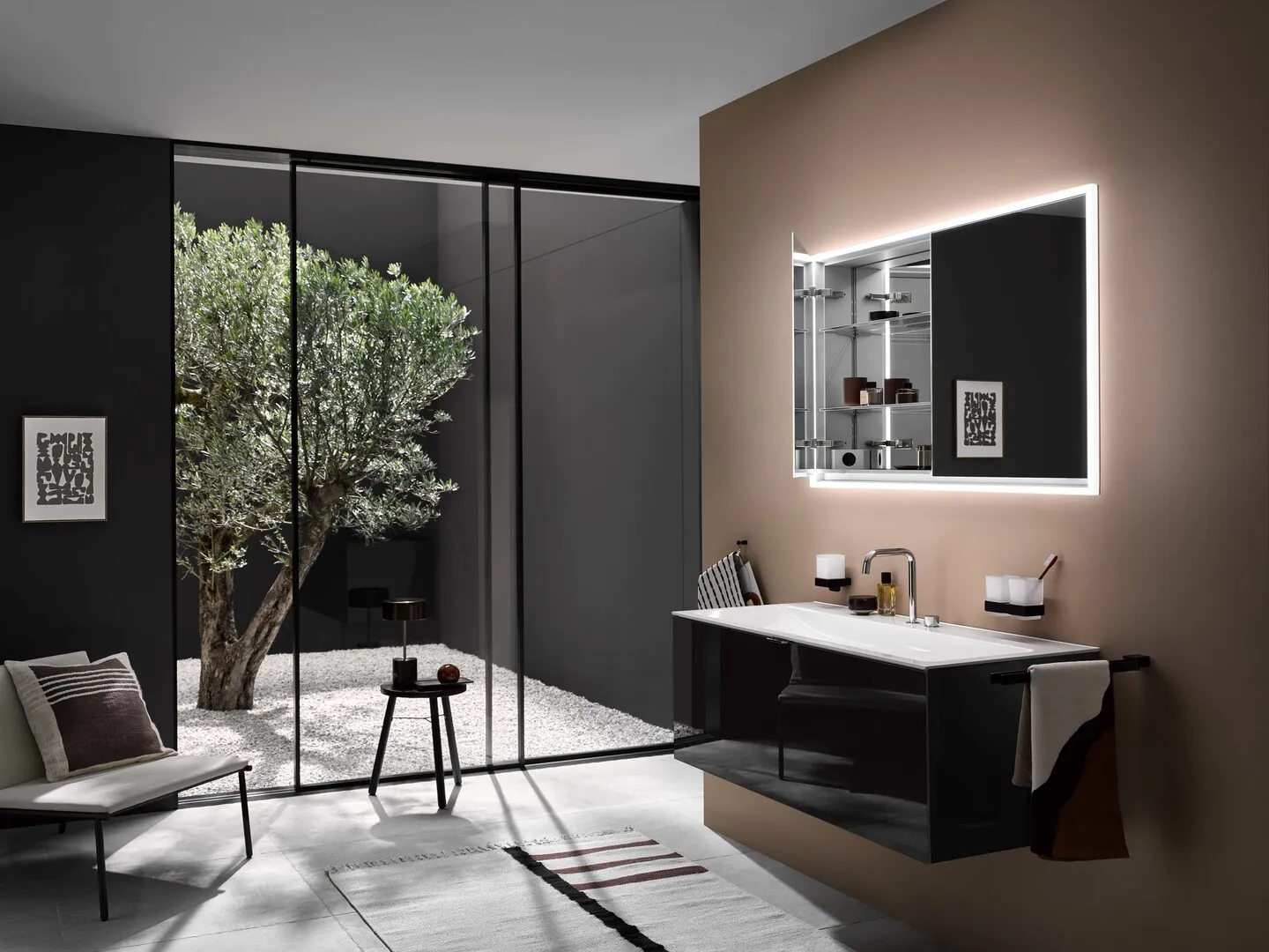 emco Spiegelschrank „loft“ 84,3 × 73,3 × 17,5 cm emco Spiegelschrank „loft“ 84,3 × 73,3 × 17,5 cm