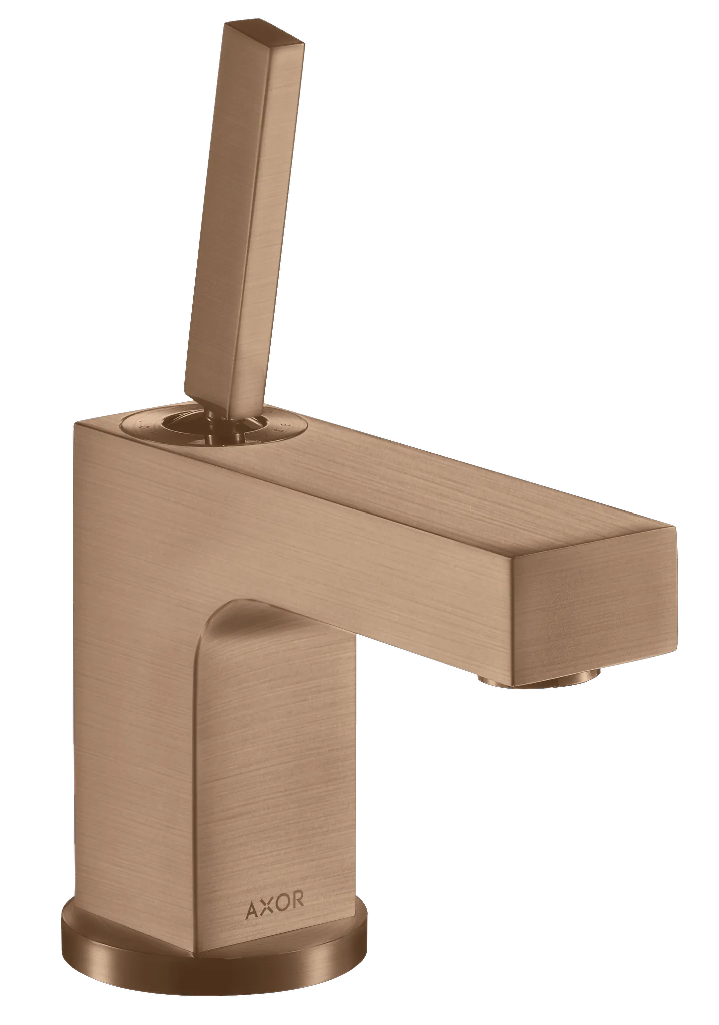 Hansgrohe AXOR Citterio Einhebel-Waschtischmischer 80 Brushed Red Gold