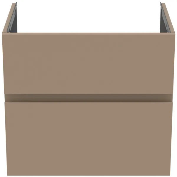 Ideal Standard Möbelwaschtischunterschrank Finesse 600x440x545mm 2 Auszüge Greige matt Ideal Standard Möbelwaschtischunterschrank Finesse 600x440x545mm 2 Auszüge Greige matt