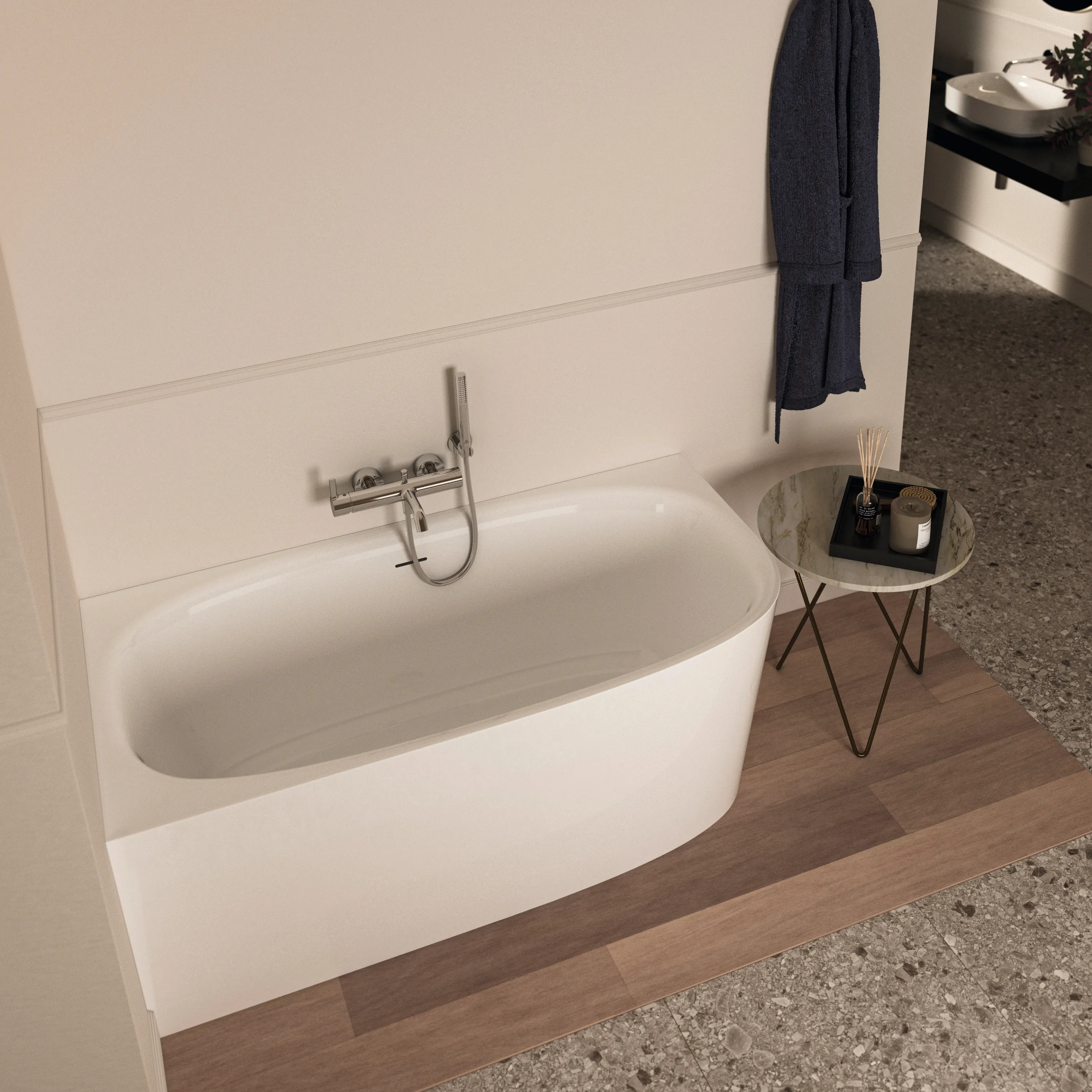 Ideal Standard Badewanne „Dea“ 75 × 150 cm in Weiß