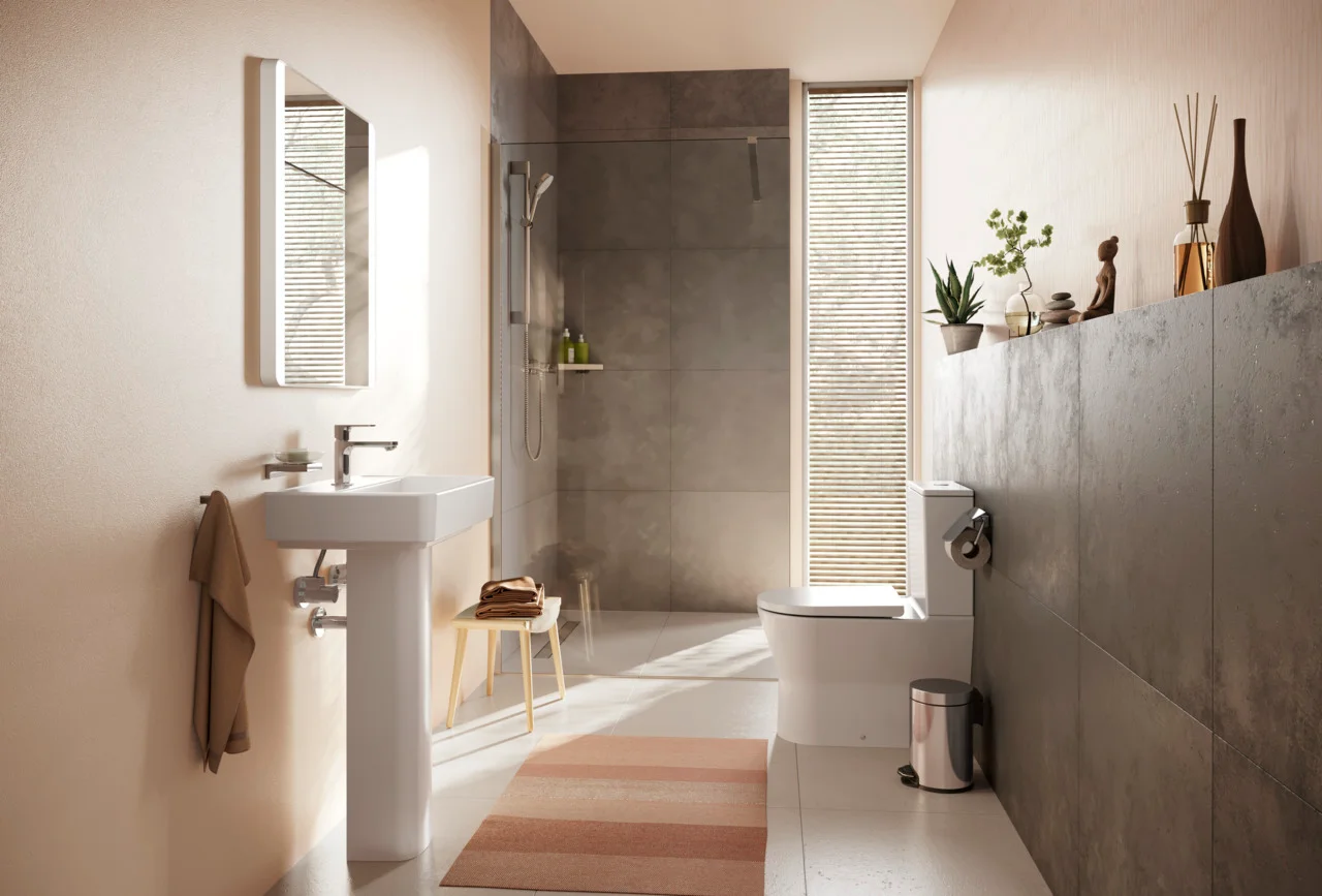 Hansgrohe AddStoris Q Seifenschale Chrom - Wandmontage, Mattglas, Metallhalterung, verdeckte Befestigung, Bohrloch 6 mm, Bohrabstand 26 mm
