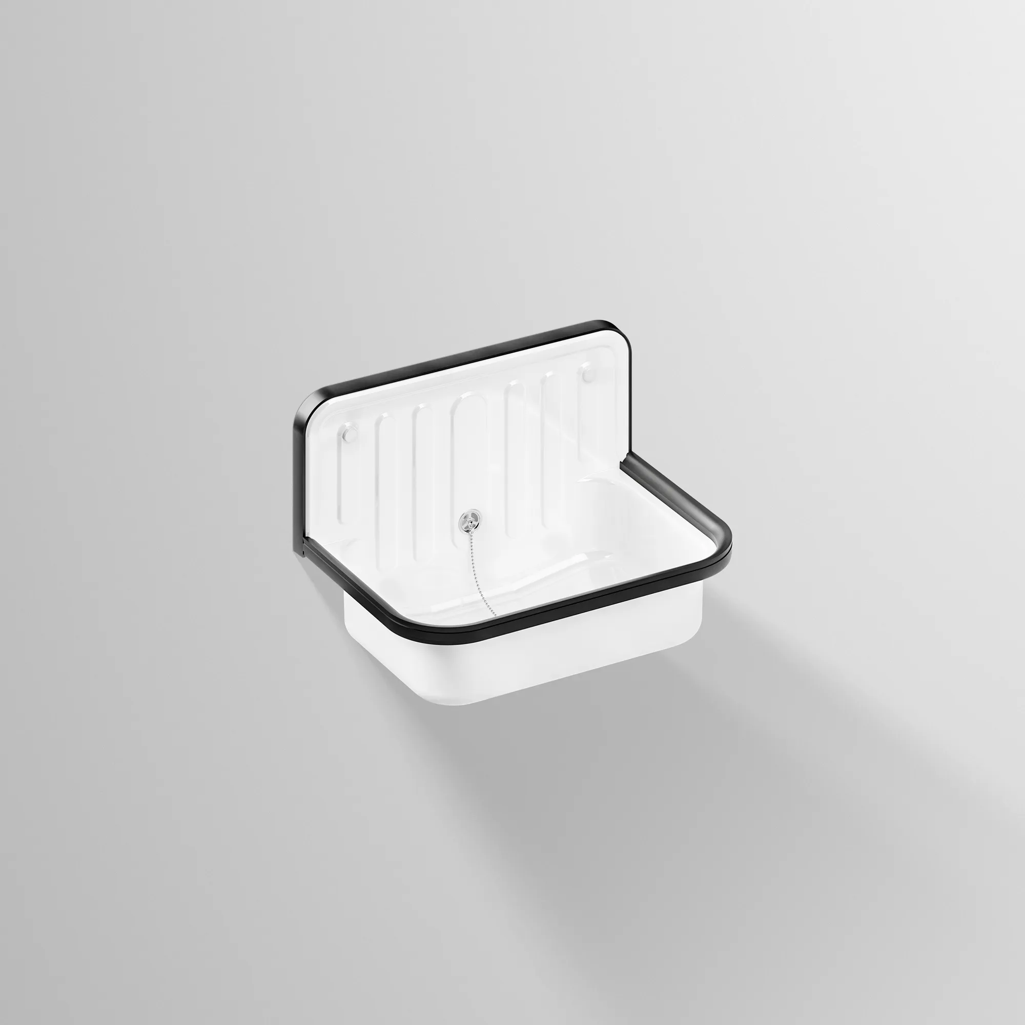 Ausgussbecken „AG-Serie“ 510 × 365 × 330 mm in Alpinweiß Ausgussbecken „AG-Serie“ 510 × 365 × 330 mm in Alpinweiß