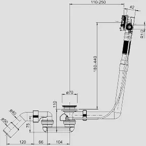 Funktionseinheit SWING PLUS Bauhoehe 110 mm