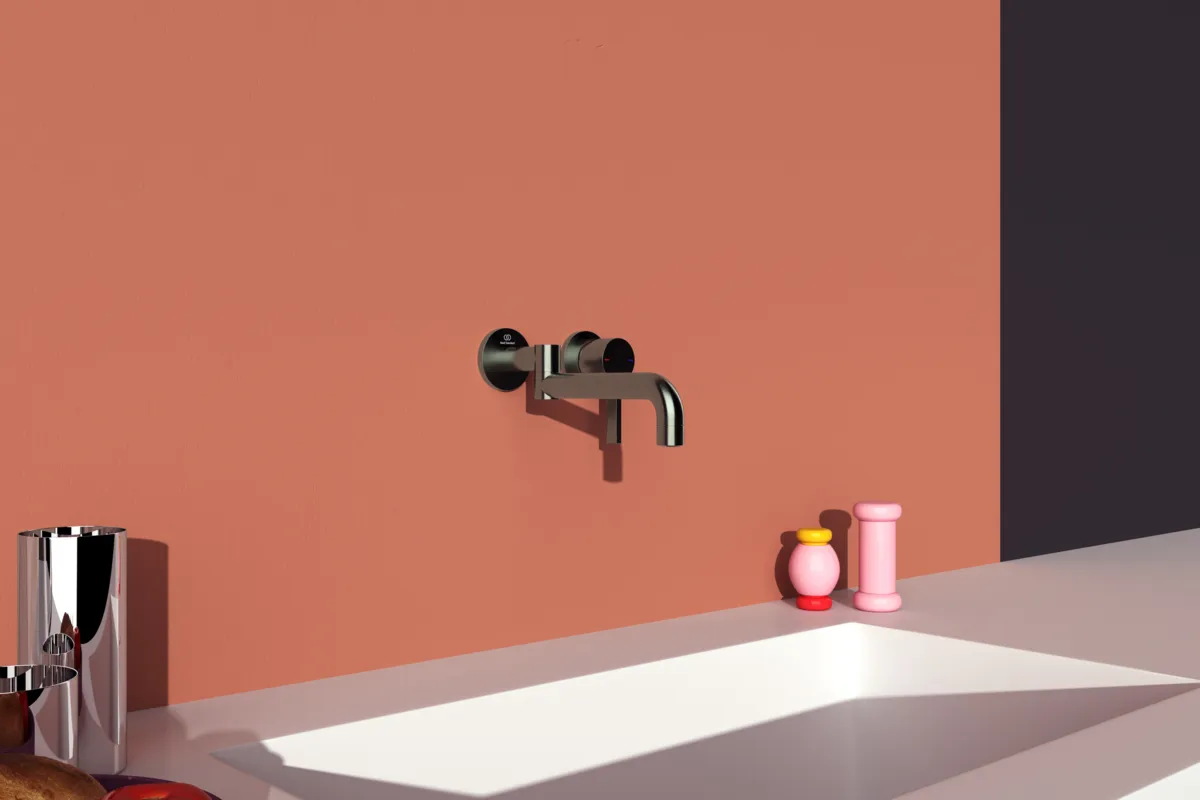 Wand-Küchenarmatur Gusto Ausladung 246mm Magnetic Grey Wand-Küchenarmatur Gusto Ausladung 246mm Magnetic Grey