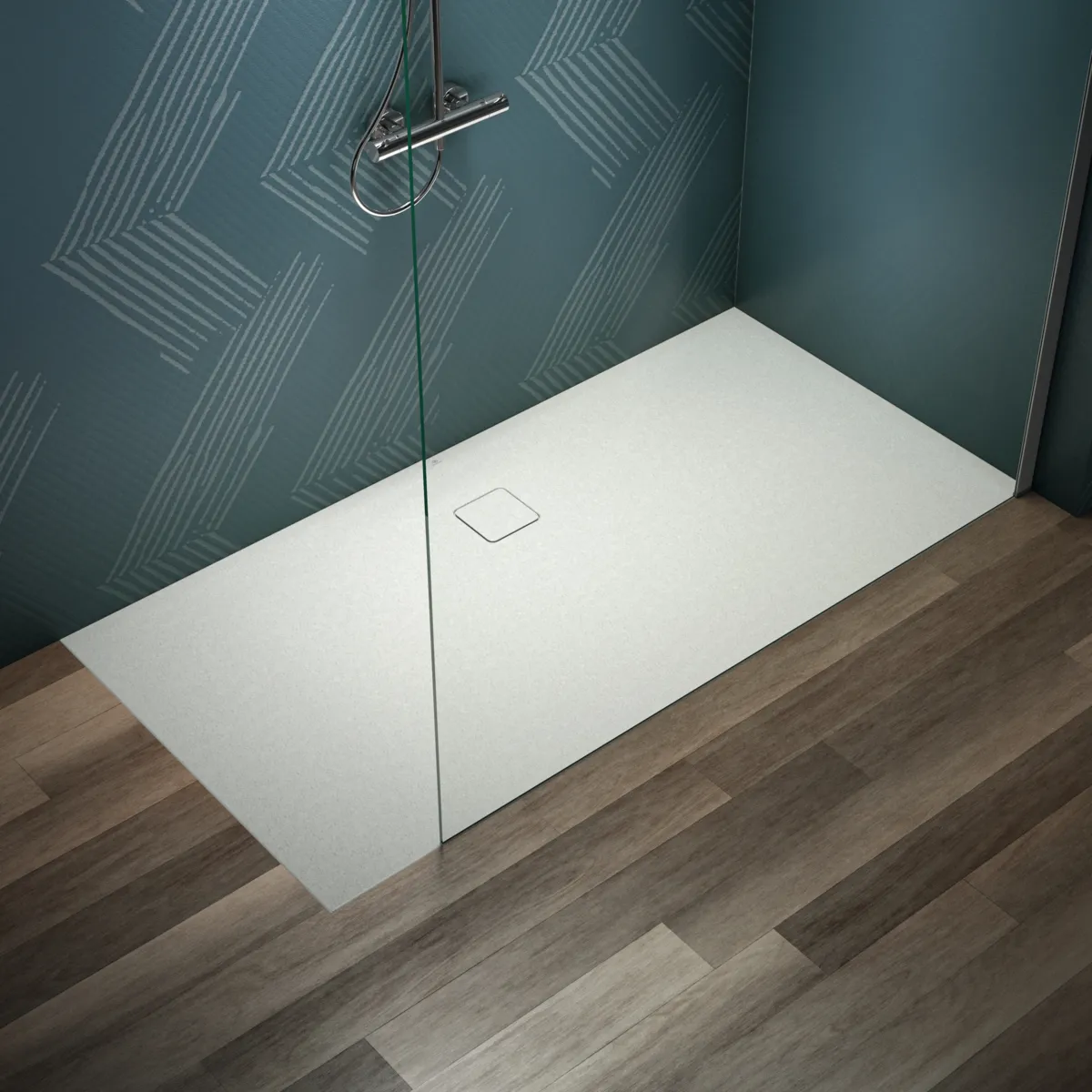 Ideal Standard Rechteck-Brausewanne Ultra Flat Evo Seidenweiß 1800x900x35 mm Ideal Standard Rechteck-Brausewanne Ultra Flat Evo Seidenweiß 1800x900x35 mm