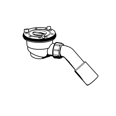 Kludi TASSO 90 Ablaufgarnitur Rohbau-Set neutral