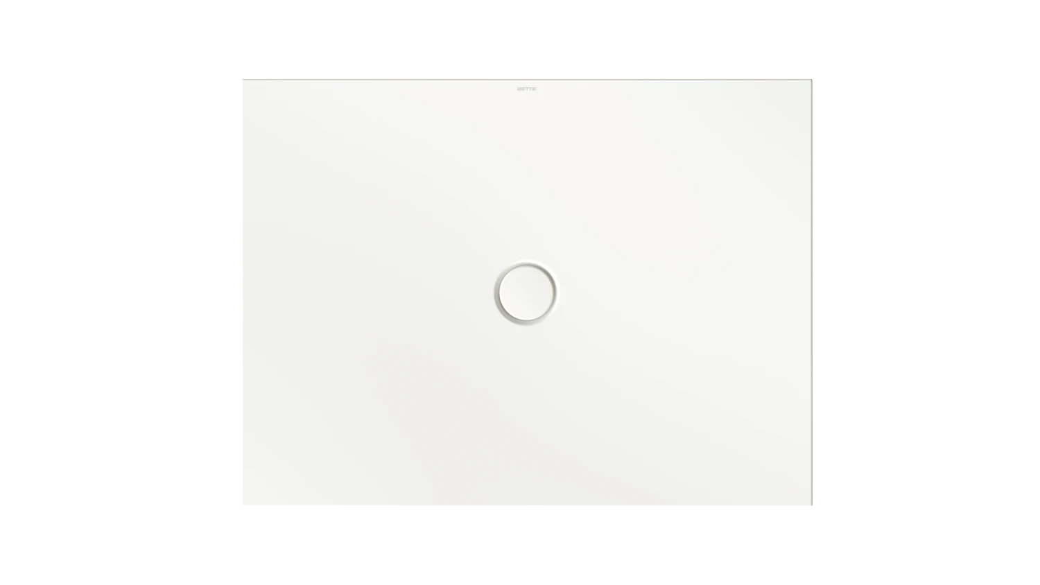 Bette rechteck Duschwanne „BetteFloor“ 1200 × 900 mm mit BetteAntirutsch Pro, ohne Oberflächenveredelung, ohne Wannenträger, in Snow