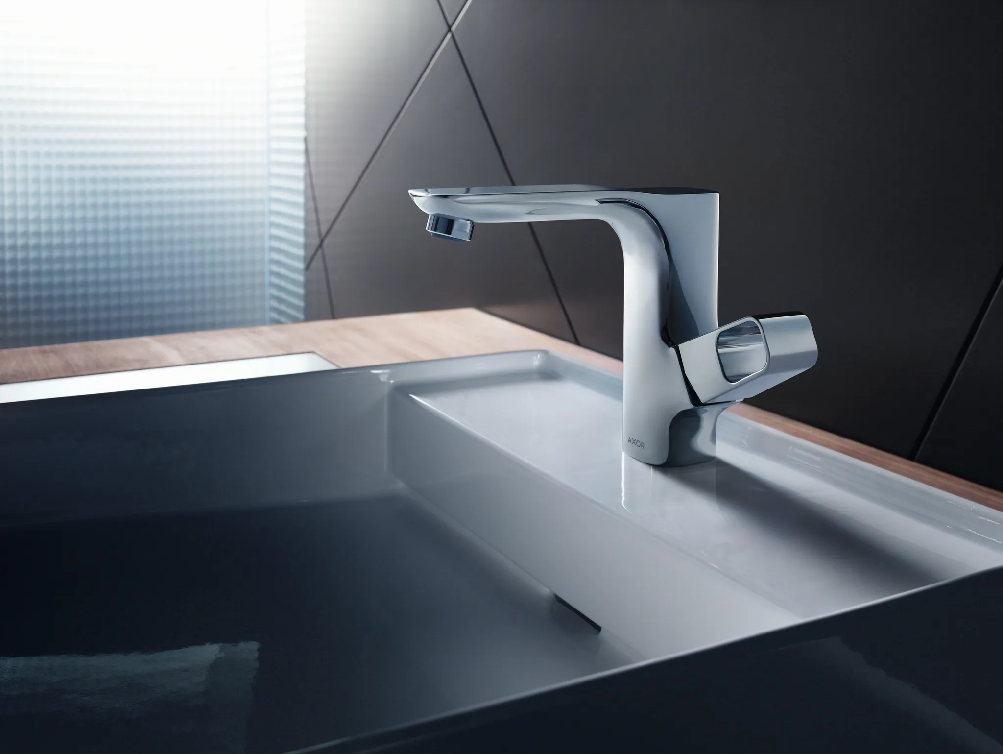 Hansgrohe AXOR Urquiola Einhebel-Waschtischmischer 130 mit Zugstangen-Ablaufgarnitur, Chrom Hansgrohe AXOR Urquiola Einhebel-Waschtischmischer 130 mit Zugstangen-Ablaufgarnitur, Chrom