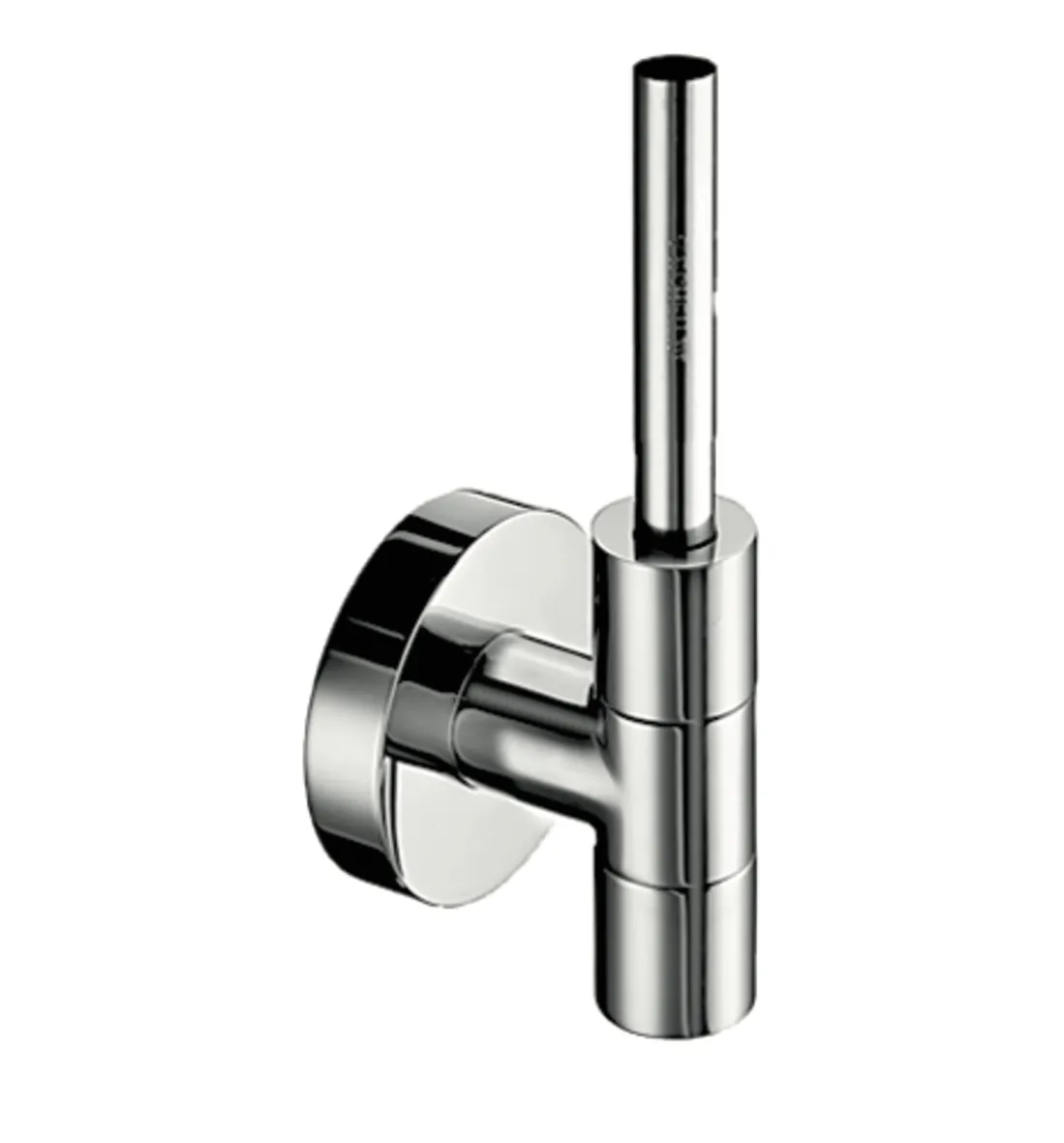 Design-Eckventil EDITION, Rosette Ø 60 mm, DN 15 G 1/2 AG mit ASAG easy, Ø 10 mm (DN 10 G 3/8 AG), chrom Design-Eckventil EDITION, Rosette Ø 60 mm, DN 15 G 1/2 AG mit ASAG easy, Ø 10 mm (DN 10 G 3/8 AG), chrom