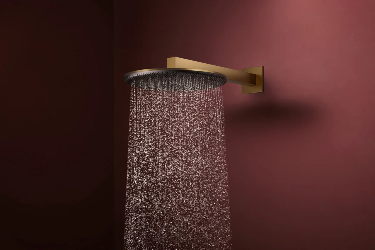 Hansgrohe Raindance Alive S Kopfbrause 300 mm, 2 Strahlarten, Brausearm 390 mm, Brushed Bronze Hansgrohe Raindance Alive S Kopfbrause 300 mm, 2 Strahlarten, Brausearm 390 mm, Brushed Bronze