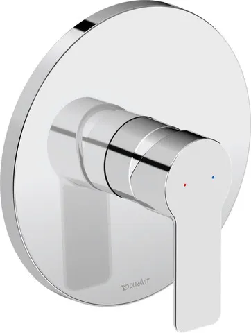 D-Code Einhebel-Brausemischer UP Keramikmischsystem, Chrom HG