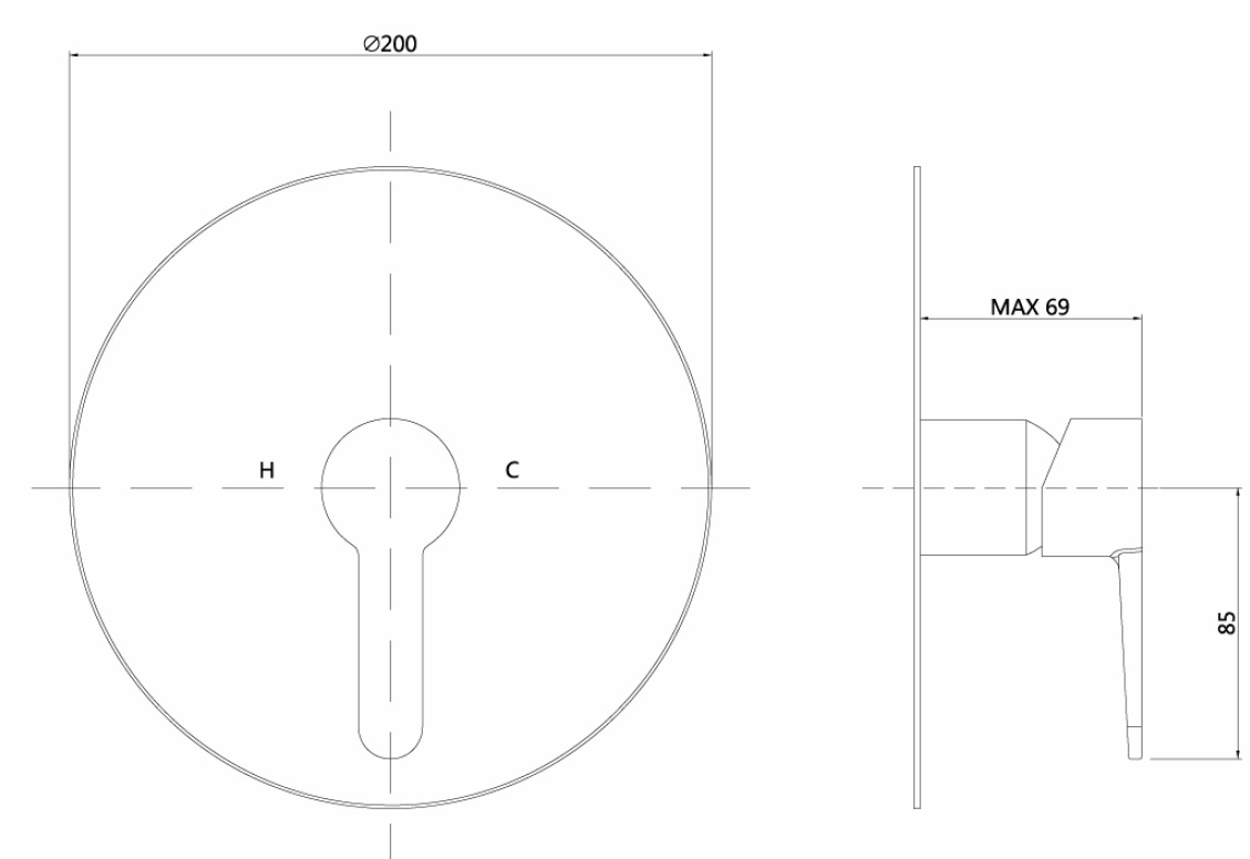 Fertigmontageset Brause AqvaBasic III zu Art. 092564750 C-Box - Abdeckrosette - Hülse und Kappe - Hebel - inkl. Funktionseinheit - chrom Fertigmontageset Brause AqvaBasic III zu Art. 092564750 C-Box - Abdeckrosette - Hülse und Kappe - Hebel - inkl. Funktionseinheit - chrom