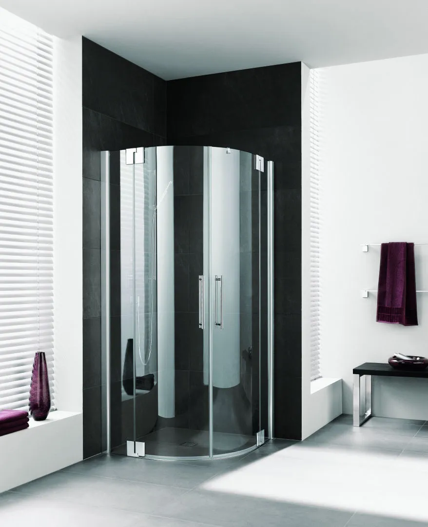 PASA XP PXP55 Viertelkreis-Duschkabine (Pendeltüren mit Festfeldern), Höhe 2000 mm, Wanneneinbaumaß 880-910 mm, Breitenverstellmaß 870-900 mm, Glasaußenkante 855-885 mm, Farbe Silber Mattglanz, Glas ESG Klar PASA XP PXP55 Viertelkreis-Duschkabine (Pendeltüren mit Festfeldern), Höhe 2000 mm, Wanneneinbaumaß 880-910 mm, Breitenverstellmaß 870-900 mm, Glasaußenkante 855-885 mm, Farbe Silber Mattglanz, Glas ESG Klar