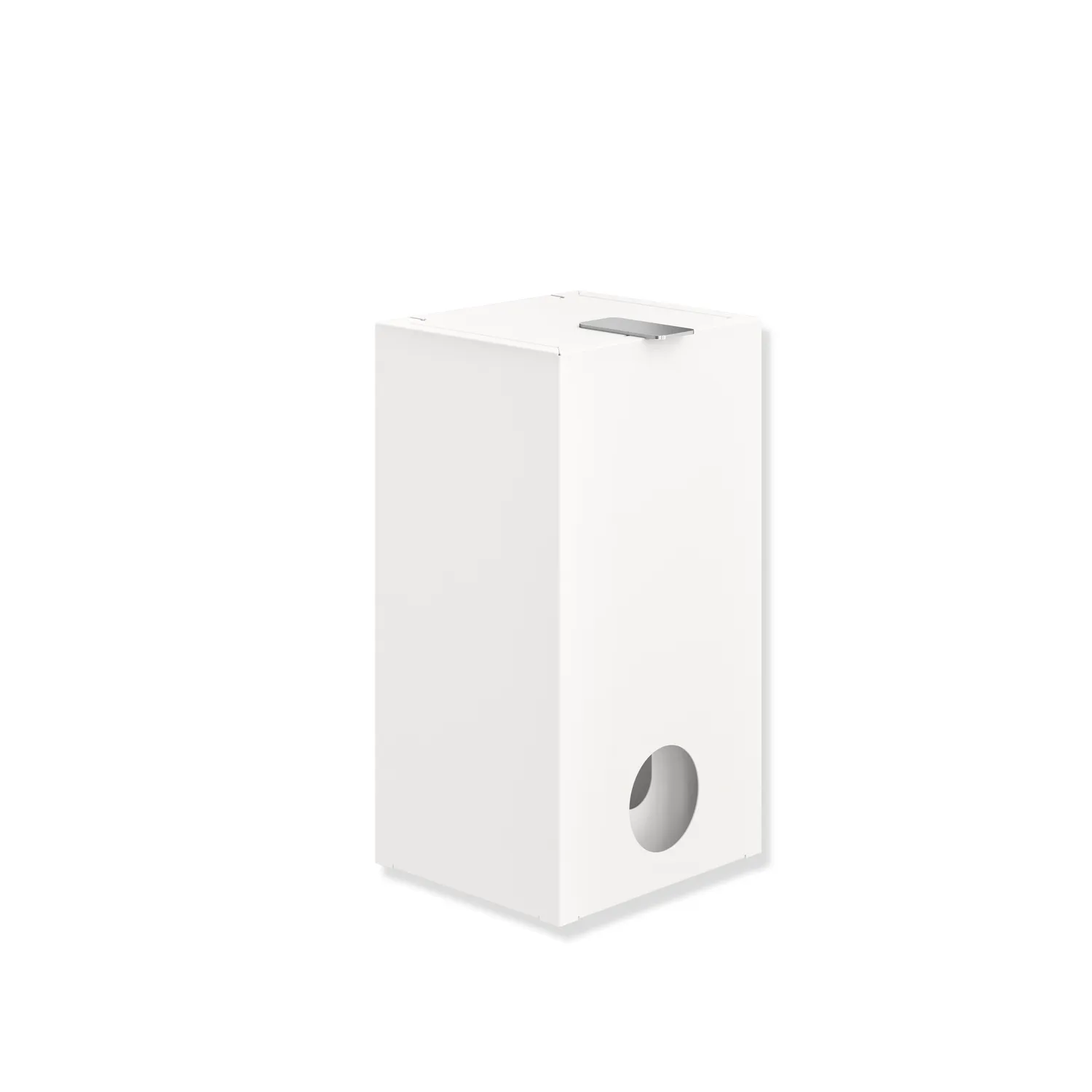 Hygieneabfallbehälter m. Hyg.beutelsp.,pulverb. weiß tiefmatt Hygieneabfallbehälter m. Hyg.beutelsp.,pulverb. weiß tiefmatt