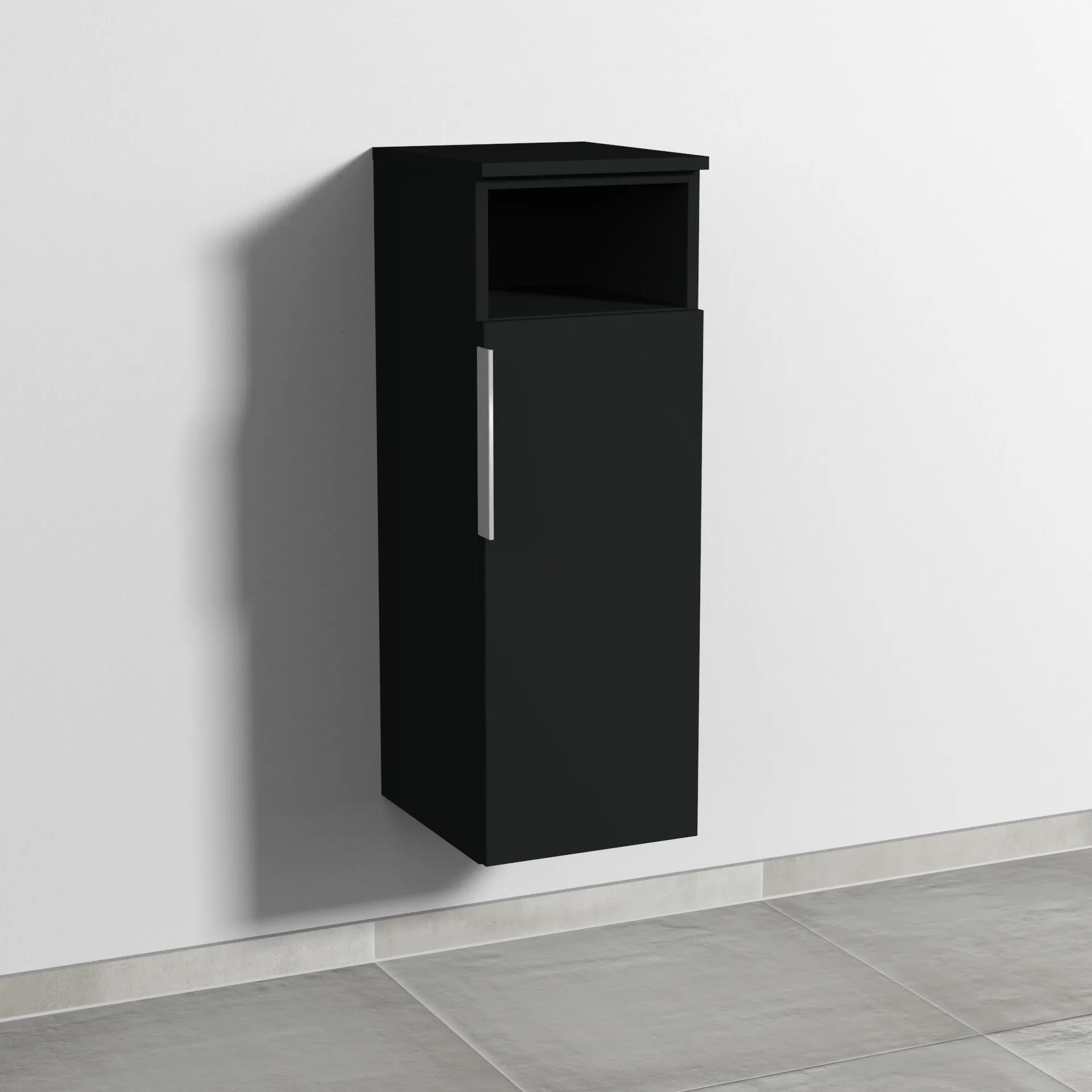 Sanipa Mittelschrank „3way“ 300 × 850 × 345 mm Anschlag rechts, in Vulkan (matt), Anschlag rechts Sanipa Mittelschrank „3way“ 300 × 850 × 345 mm Anschlag rechts, in Vulkan (matt), Anschlag rechts