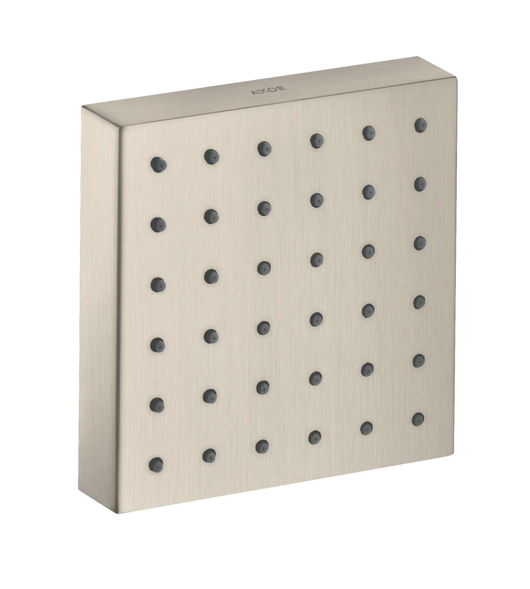 Hansgrohe AXOR ShowerSolutions Brausemodul 120/120 Unterputz eckig, Brushed Nickel Hansgrohe AXOR ShowerSolutions Brausemodul 120/120 Unterputz eckig, Brushed Nickel