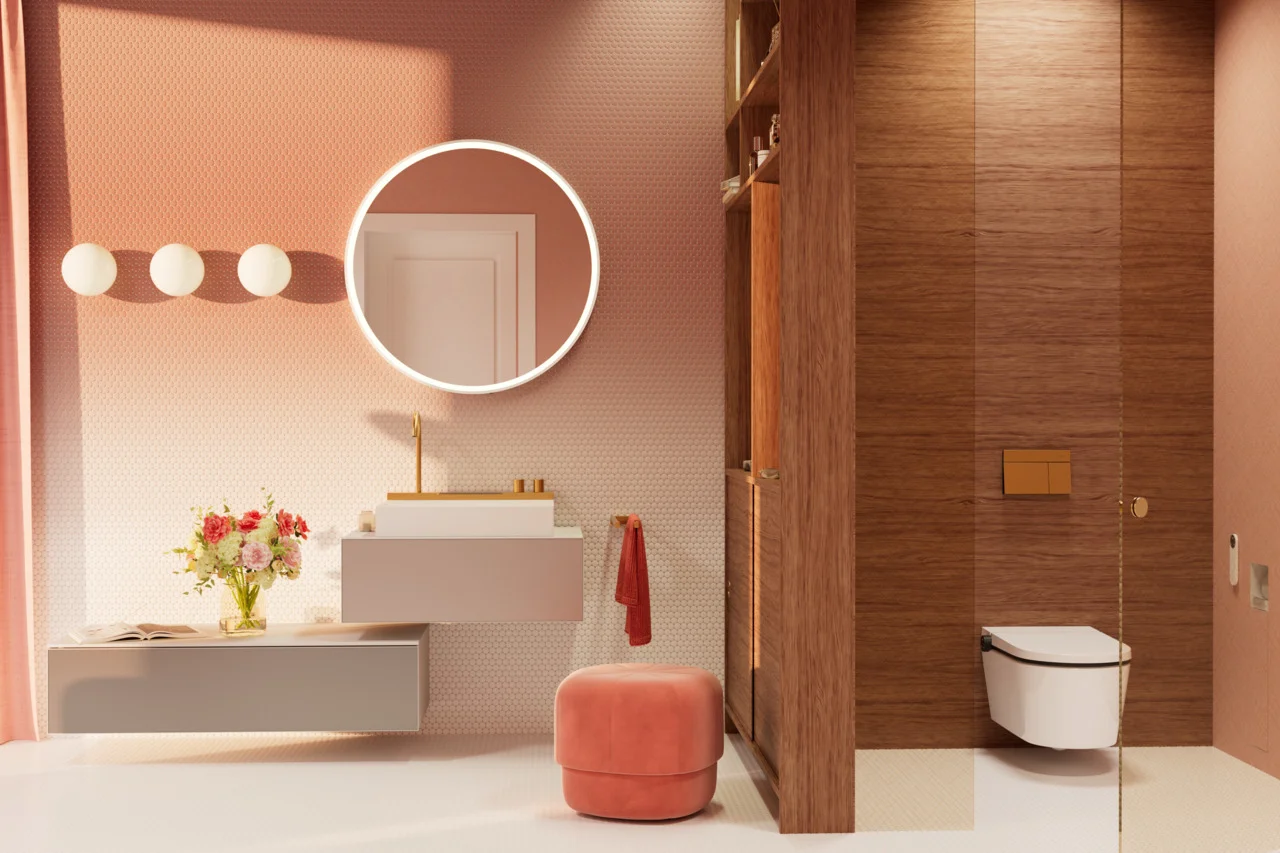 Hansgrohe Xarita S Spiegel 700/50 mit LED-Beleuchtung, kapazitiver Berührungssensor, Mattweiß