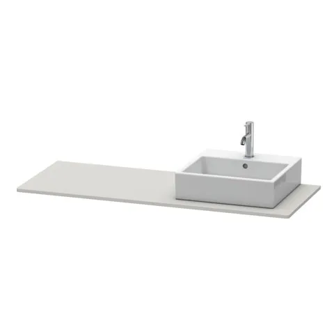 Duravit Konsole „XSquare“ in Betongrau Matt Duravit Konsole „XSquare“ in Betongrau Matt