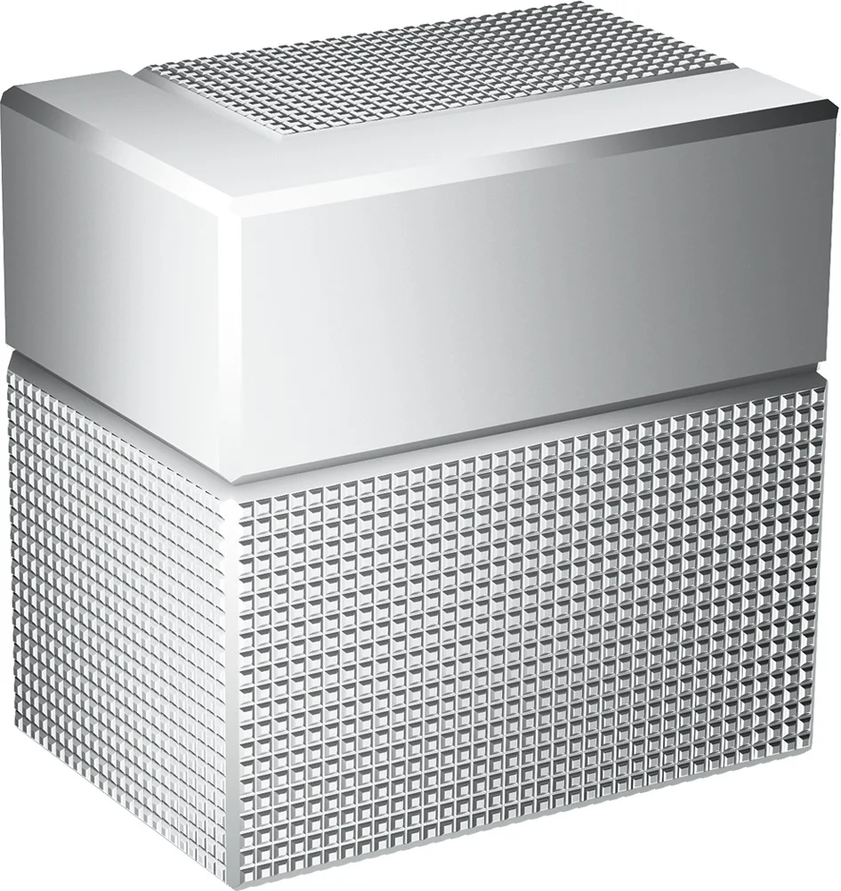 Hansgrohe AXOR Edge Absperrventil Unterputz - Diamantschliff Chrom, DN15/DN20, 1 Verbraucher, Geräuschgruppe II