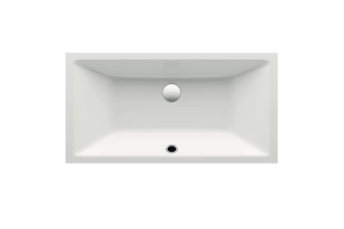 Unterbauwaschtisch „BetteLoft“, ohne Überlauf, ohne Hahnlochbohrung 74 × 38,6 cm in Manhattan Unterbauwaschtisch „BetteLoft“, ohne Überlauf, ohne Hahnlochbohrung 74 × 38,6 cm in Manhattan