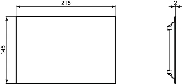 Revisionsplatte U3 Septa Pro Chrom Revisionsplatte U3 Septa Pro Chrom