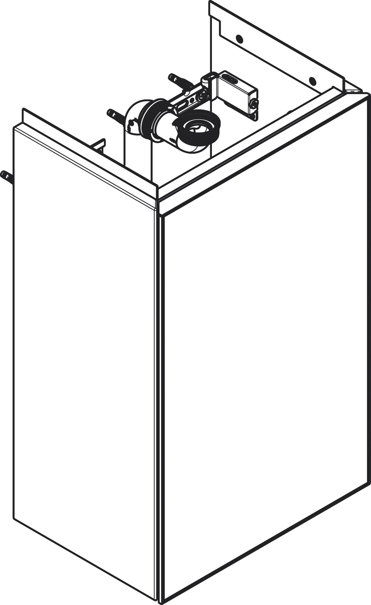 Hansgrohe Waschtischunterschrank Xevolos E Sandbeige Matt, 340/245 mm, Türanschlag rechts Hansgrohe Waschtischunterschrank Xevolos E Sandbeige Matt, 340/245 mm, Türanschlag rechts