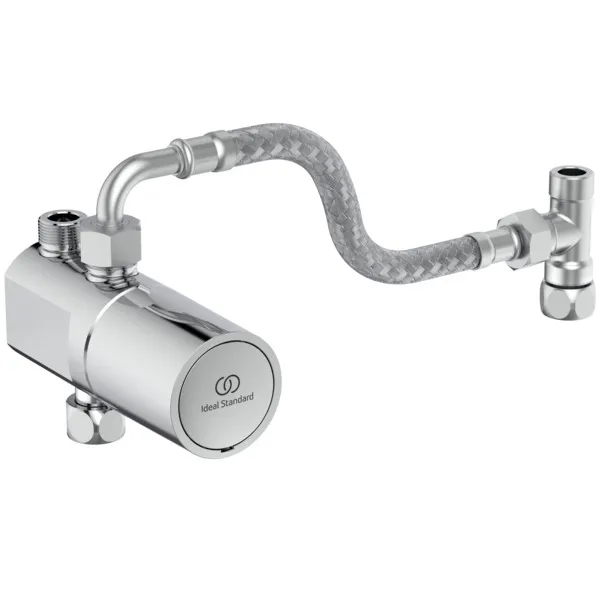 Eckventilthermostat Ceraplus Safe mit Verbindungs-Set Chrom Eckventilthermostat Ceraplus Safe mit Verbindungs-Set Chrom