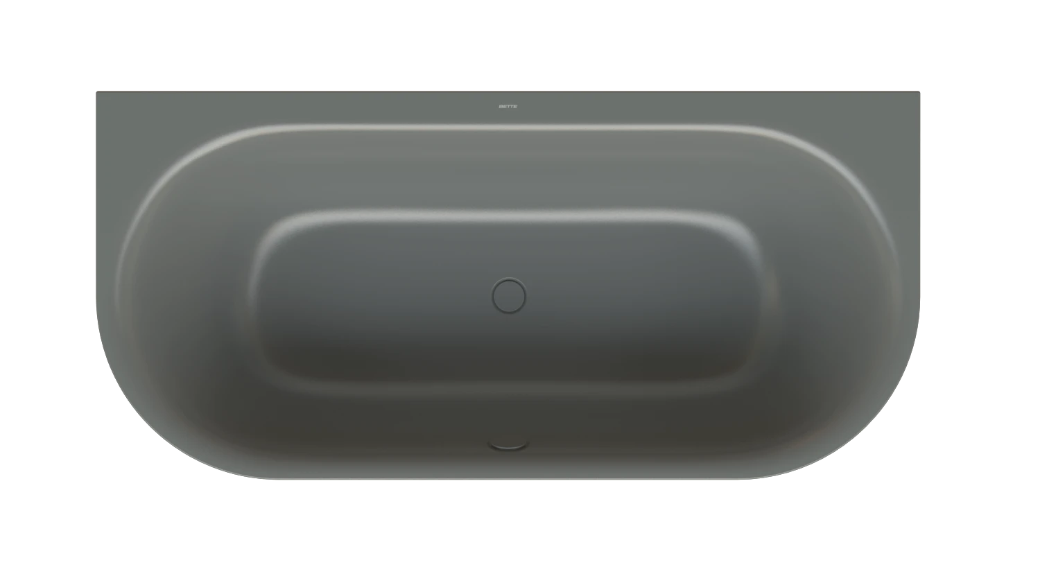 Bette oval Badewanne „BetteLux Oval I Silhouette“ 180 × 85 cm in Smoke Bette oval Badewanne „BetteLux Oval I Silhouette“ 180 × 85 cm in Smoke