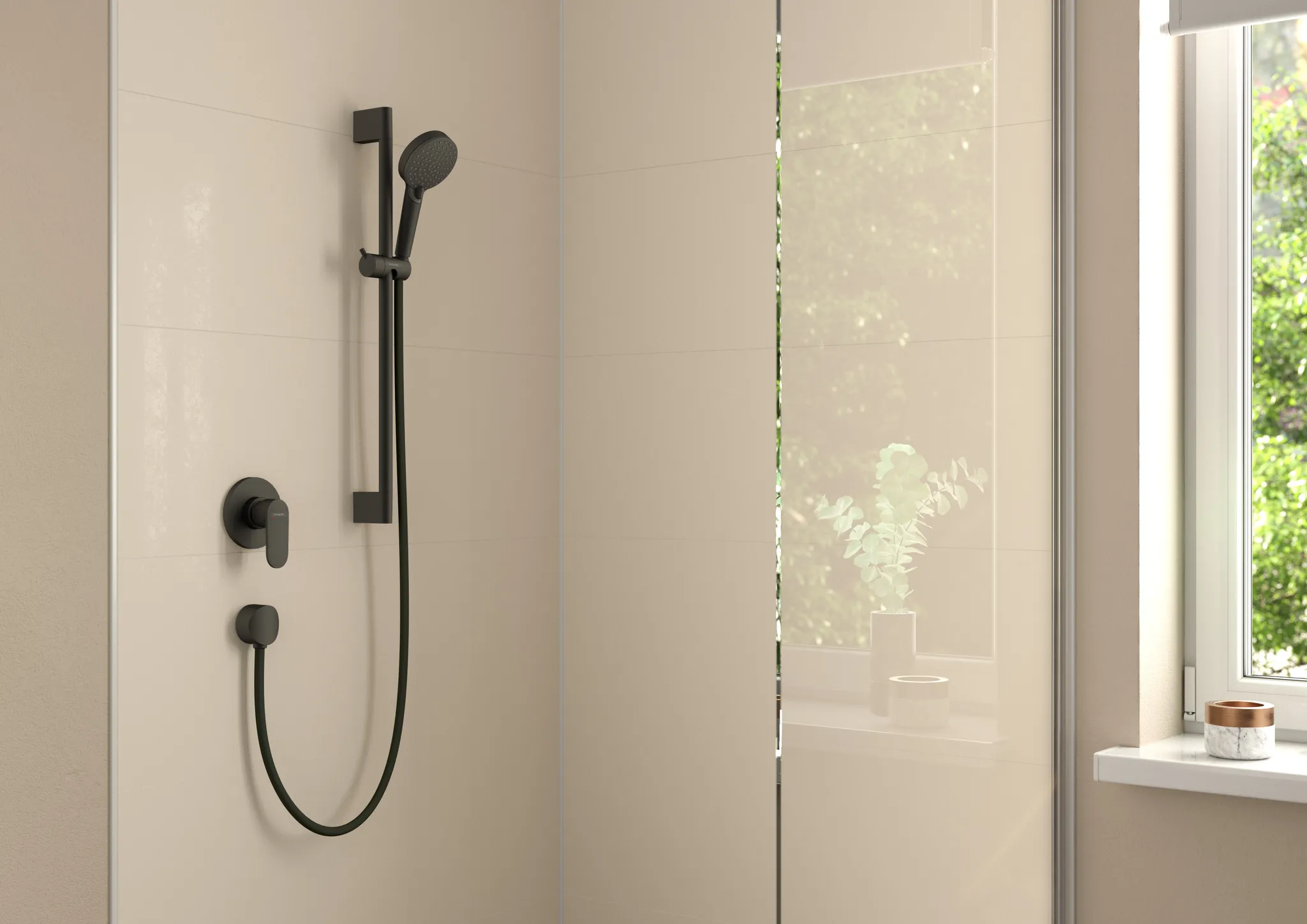 Hansgrohe in Mattschwarz