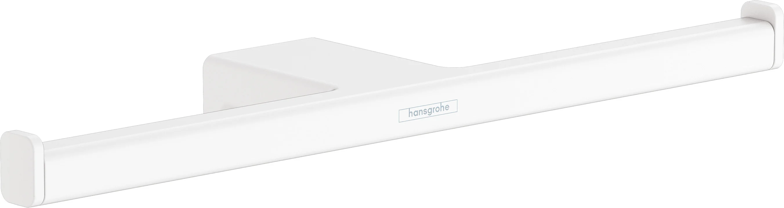 Hansgrohe AddStoris Q Doppel-Papierrollenhalter mattweiß für 2 Rollen