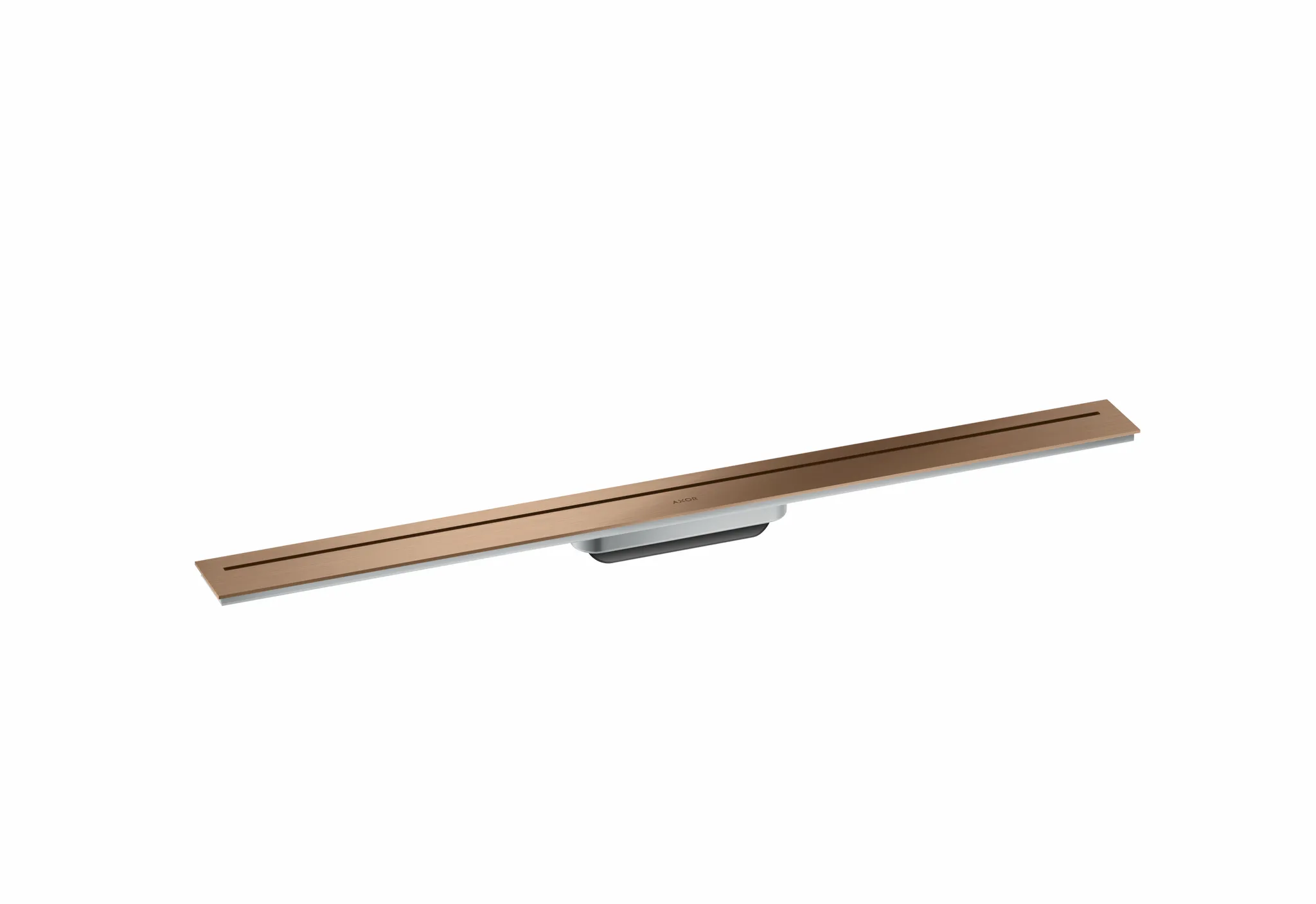 Hansgrohe AXOR Drain Fertigset Duschrinne 900mm Brushed Red Gold