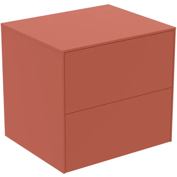 Ideal Standard Waschtischunterschrank Conca, 2 Auszüge, Sunset, 602x505x550 mm