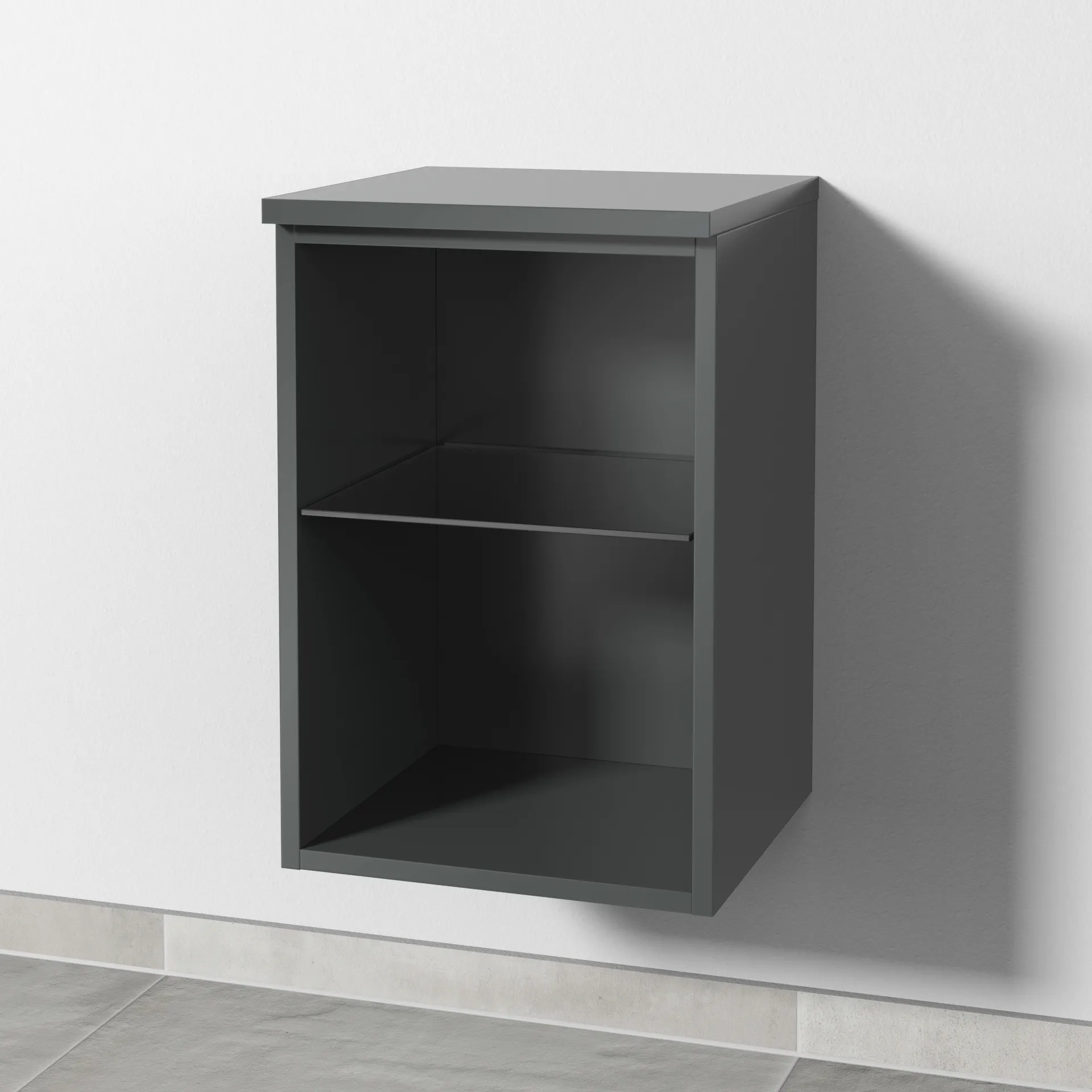 Sanipa Regal „2morrow“ 350 × 510 × 328 mm in Anthrazit (glanz) Sanipa Regal „2morrow“ 350 × 510 × 328 mm in Anthrazit (glanz)