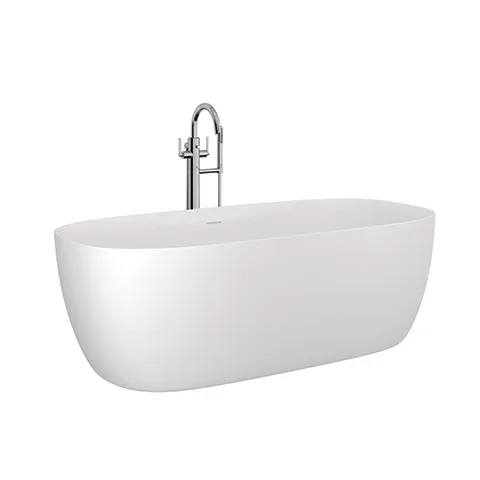 -RESA S Badewanne 170 x 80 H56 cm Soft Edge Ablauf inkl. Mattweiß
