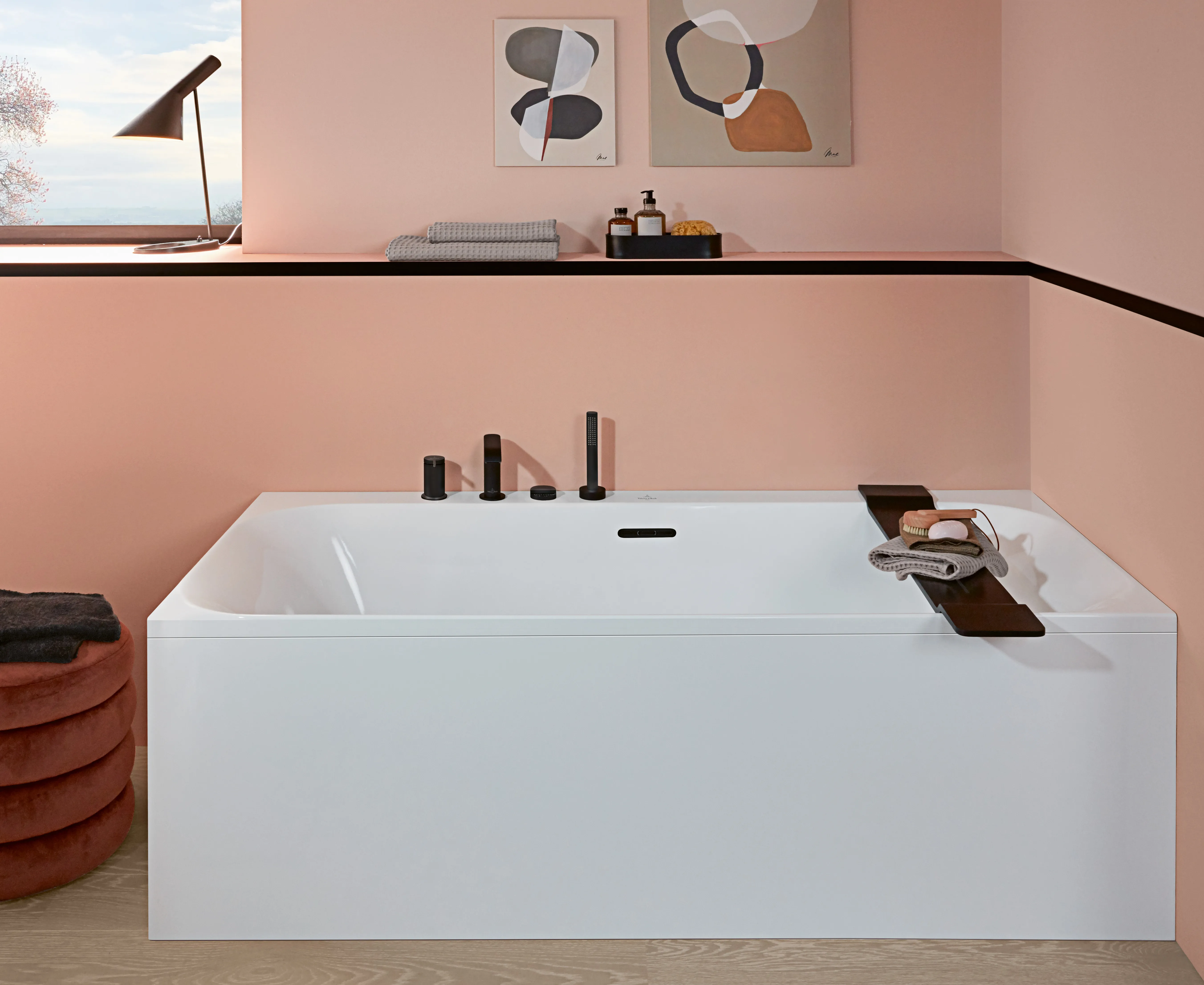 Villeroy & Boch Badewanne mit eckiger Innenform „Loop & Friends“ rechteck 180 × 80 cm, Mittelablauf in Weiß Alpin Villeroy & Boch Badewanne mit eckiger Innenform „Loop & Friends“ rechteck 180 × 80 cm, Mittelablauf in Weiß Alpin