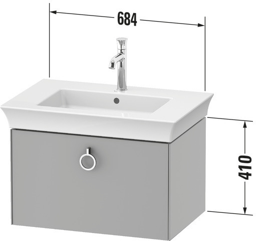 Duravit Waschtischunterschrank „White Tulip“ in, mit Beleuchtung Duravit Waschtischunterschrank „White Tulip“ in, mit Beleuchtung