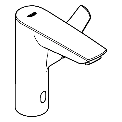 Waschtischarmatur „Eurosmart“ Ausladung 122 mm Waschtischarmatur „Eurosmart“ Ausladung 122 mm