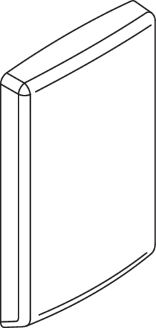 HEWI Abdeckung für Montageplatte „Serie 802 LifeSystem“ HEWI Abdeckung für Montageplatte „Serie 802 LifeSystem“