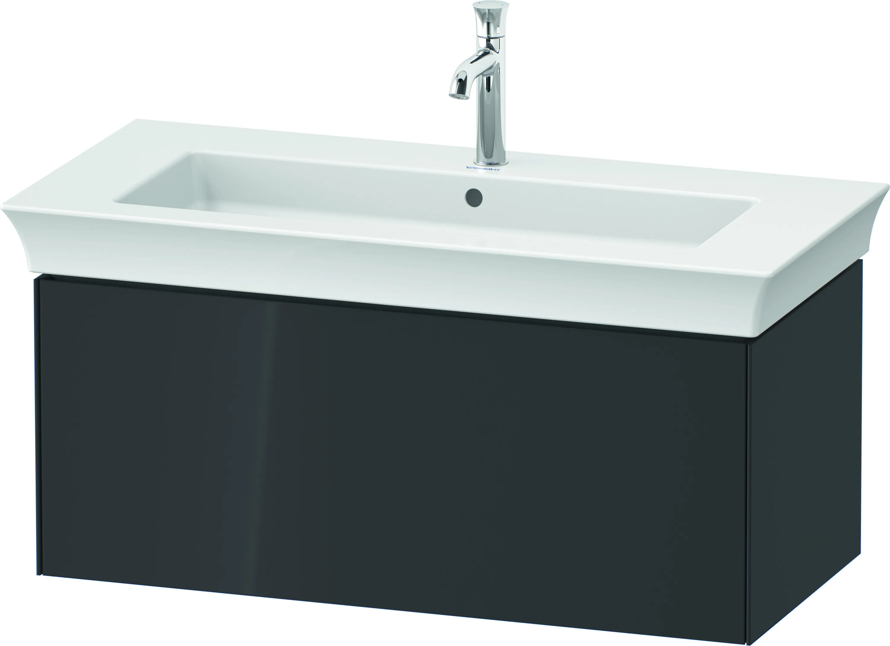 Duravit Waschtischunterschrank wandhängend „White Tulip“ 98,4 × 41 × 45,8 cm Duravit Waschtischunterschrank wandhängend „White Tulip“ 98,4 × 41 × 45,8 cm