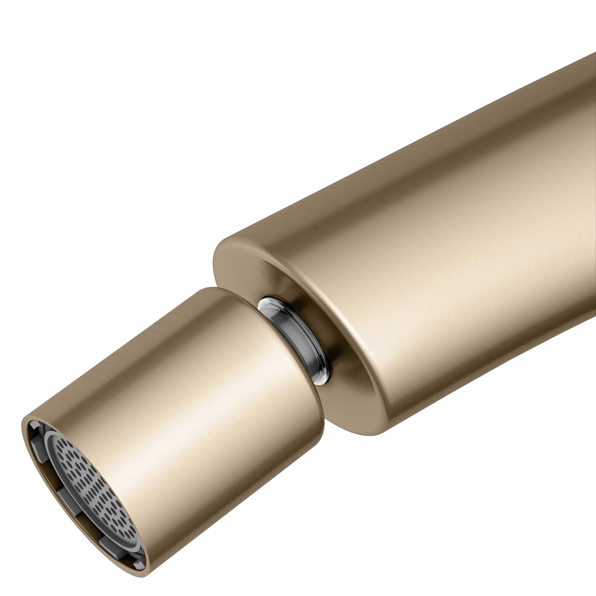 Edition 400 51509030000 Einhebel-Bidetmischer mit Zugstangen-Ablaufgarnitur Bronze gebürstet
