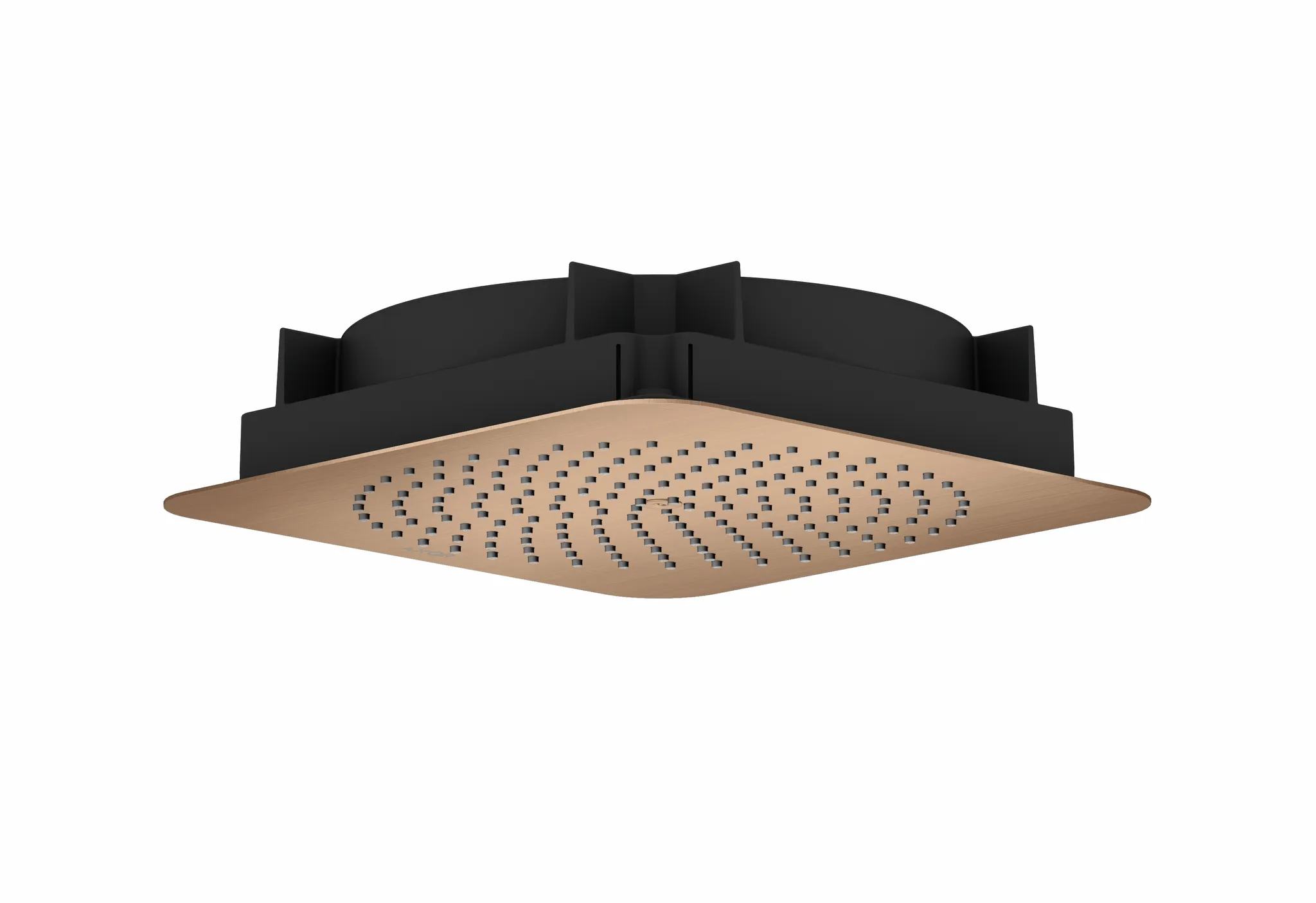 Hansgrohe AXOR Citterio C Kopfbrause 270⁄270 1jet EcoSmart Deckenintegriert, Brushed Red Gold