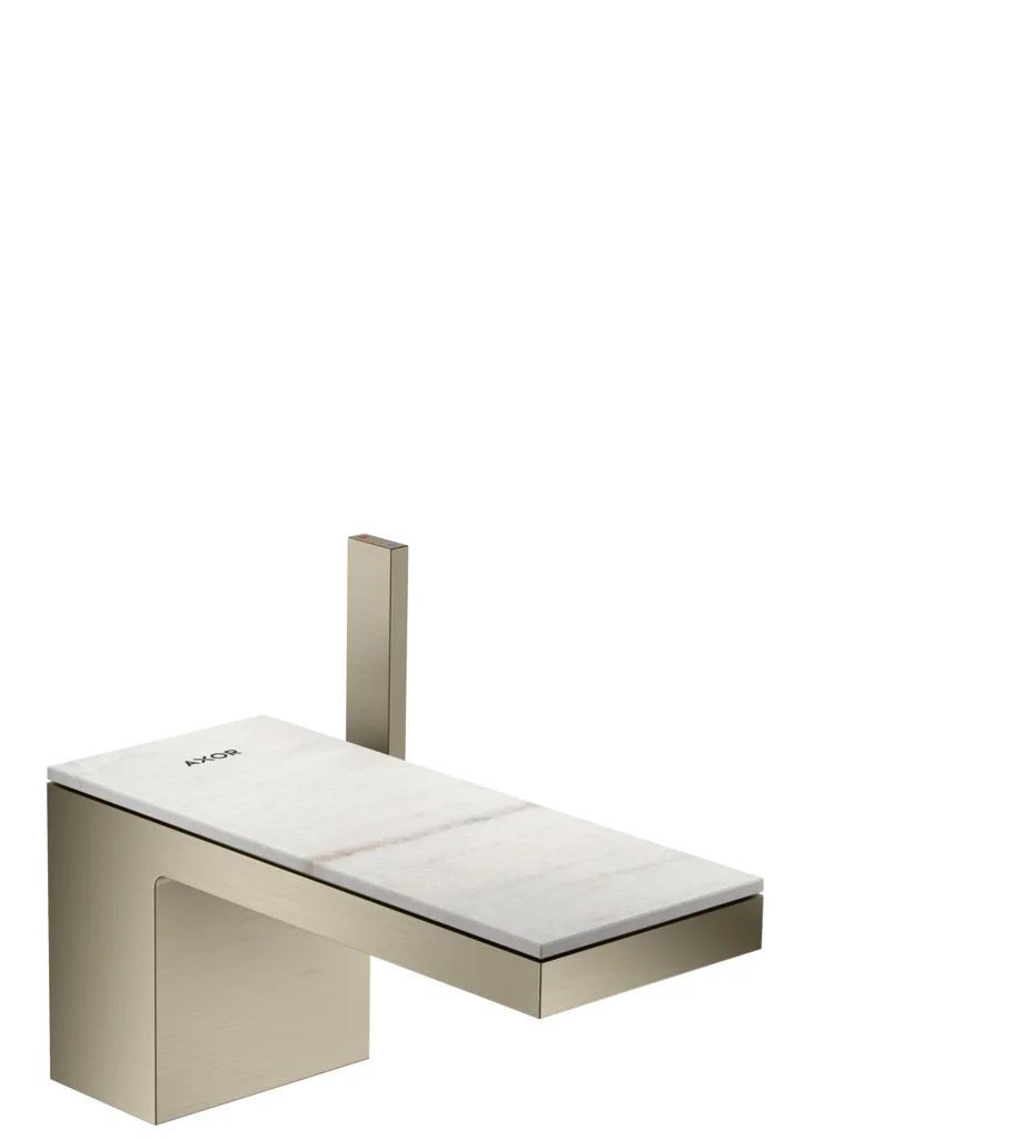 Hansgrohe AXOR MyEdition Platte 200 mm Marmor Lasa Covelano Vena Oro abnehmbar