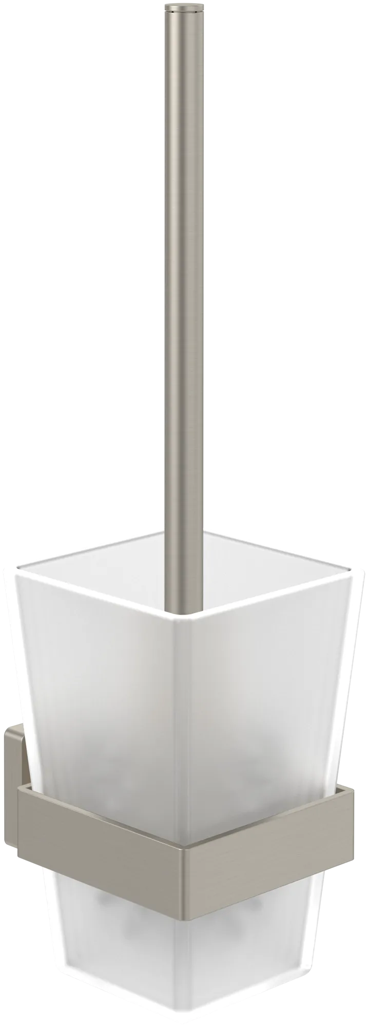 Villeroy & Boch Toilettenbürstengarnitur „Elements-Striking“ 11,8 cm in chrom, Befestigung verdeckt