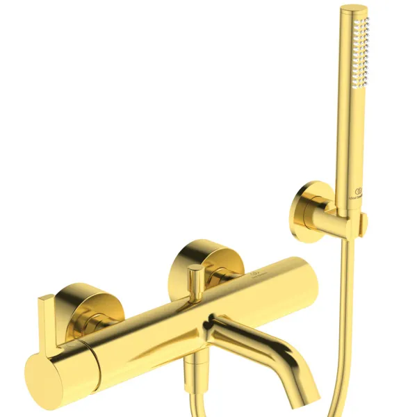 Ideal Standard Badearmatur Aufputz Joy Arm Brushed Gold BC787A2 Ideal Standard Badearmatur Aufputz Joy Arm Brushed Gold BC787A2