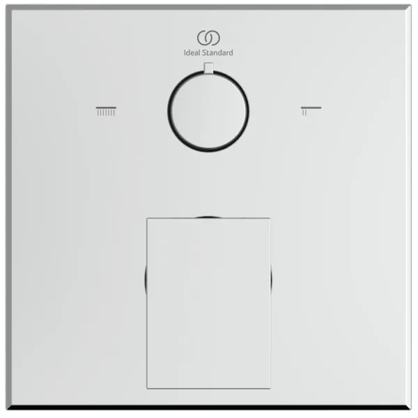 Ideal Standard Unterputz-Badearmatur Extra Chrom - Hochwertige Badarmatur für Wandmontage im Unterputzbereich Ideal Standard Unterputz-Badearmatur Extra Chrom - Hochwertige Badarmatur für Wandmontage im Unterputzbereich