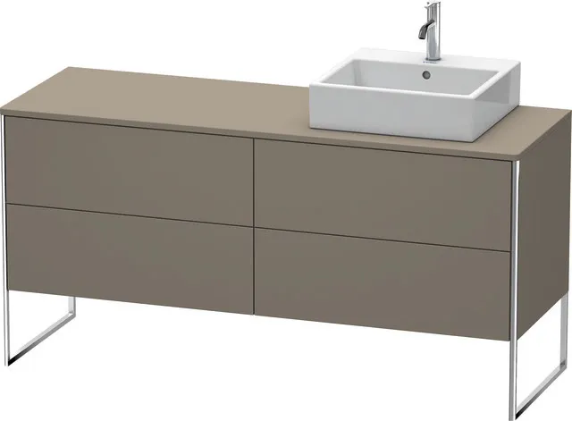 Duravit Waschtischunterschrank bodenstehend „XSquare“ 160 × 77,8 × 54,8 cm