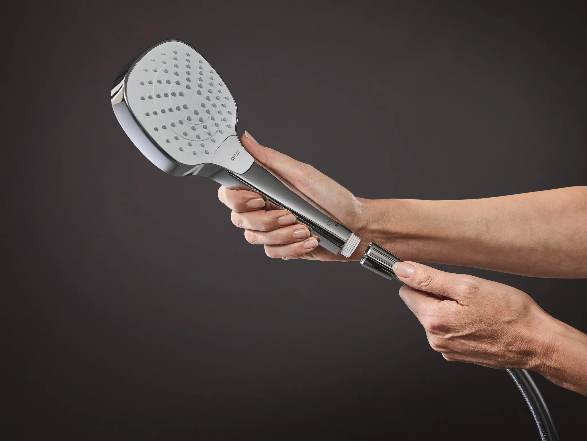 Handbrause Croma Select E Vario EcoSmart weiss/chrom Handbrause Croma Select E Vario EcoSmart weiss/chrom