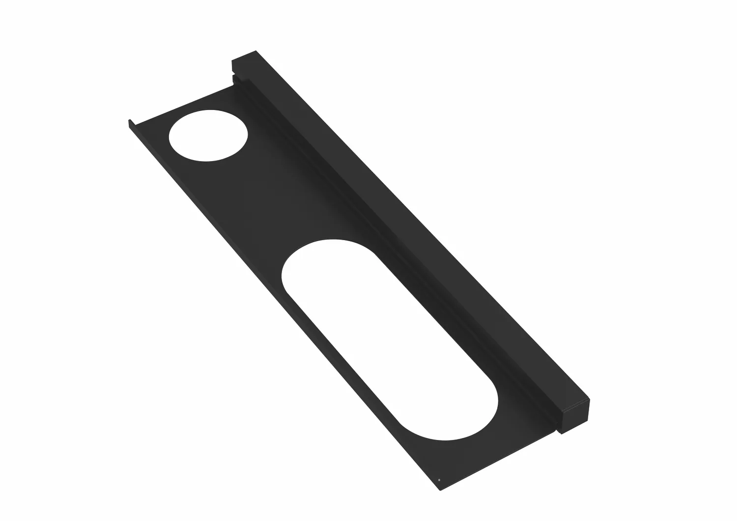 HEWI Waschtischprofil mit Ablage in Signalweiß matt HEWI Waschtischprofil mit Ablage in Signalweiß matt